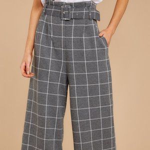 Red Dress Boutique Gray Wide Leg Pants